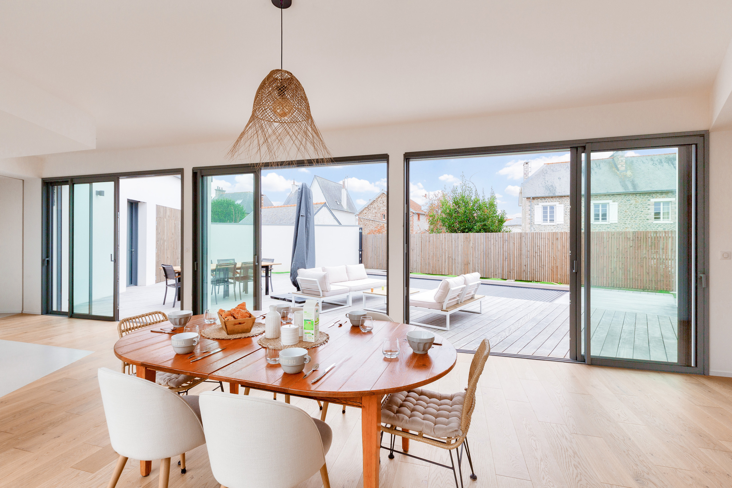 Casa en Pléneuf-Val-André - 800m de la playa, casa nueva para 10, piscina