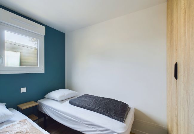 Chalet en Saint-Gilles-Croix-de-Vie - Les Voiles Blanches, chalet con piscina para 8  Chalet en Saint-Gilles-Croix-de-Vie - Les Voiles Blanches, chalet con piscina para 8