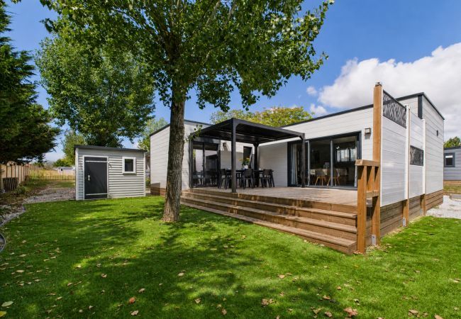 Chalet en Saint-Gilles-Croix-de-Vie - Les Voiles Blanches, chalet con piscina para 8 