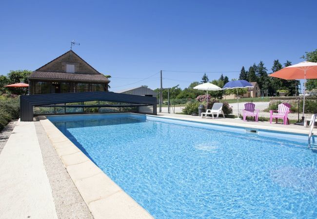 Casa en Salignac-Eyvigues - Encantadora casa con piscina para 6