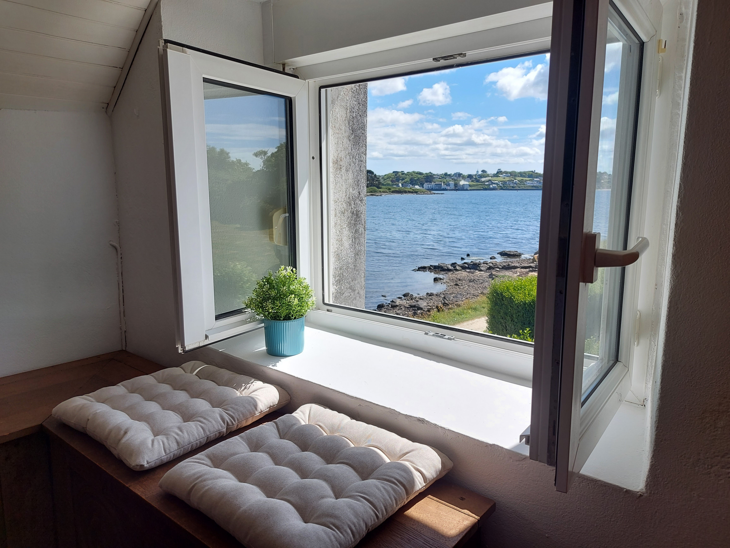 Apartamento en Plouguerneau - Vista al mar - Casa con jardín para 2