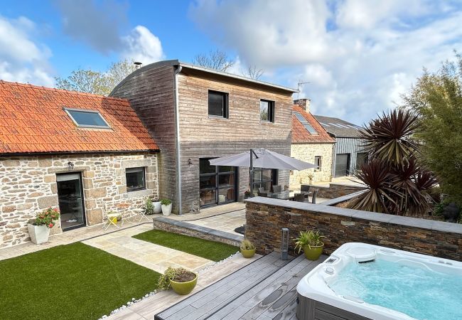 Villa en Guissény - Villa Ty Amor- Gran jardín y jacuzzi para 9