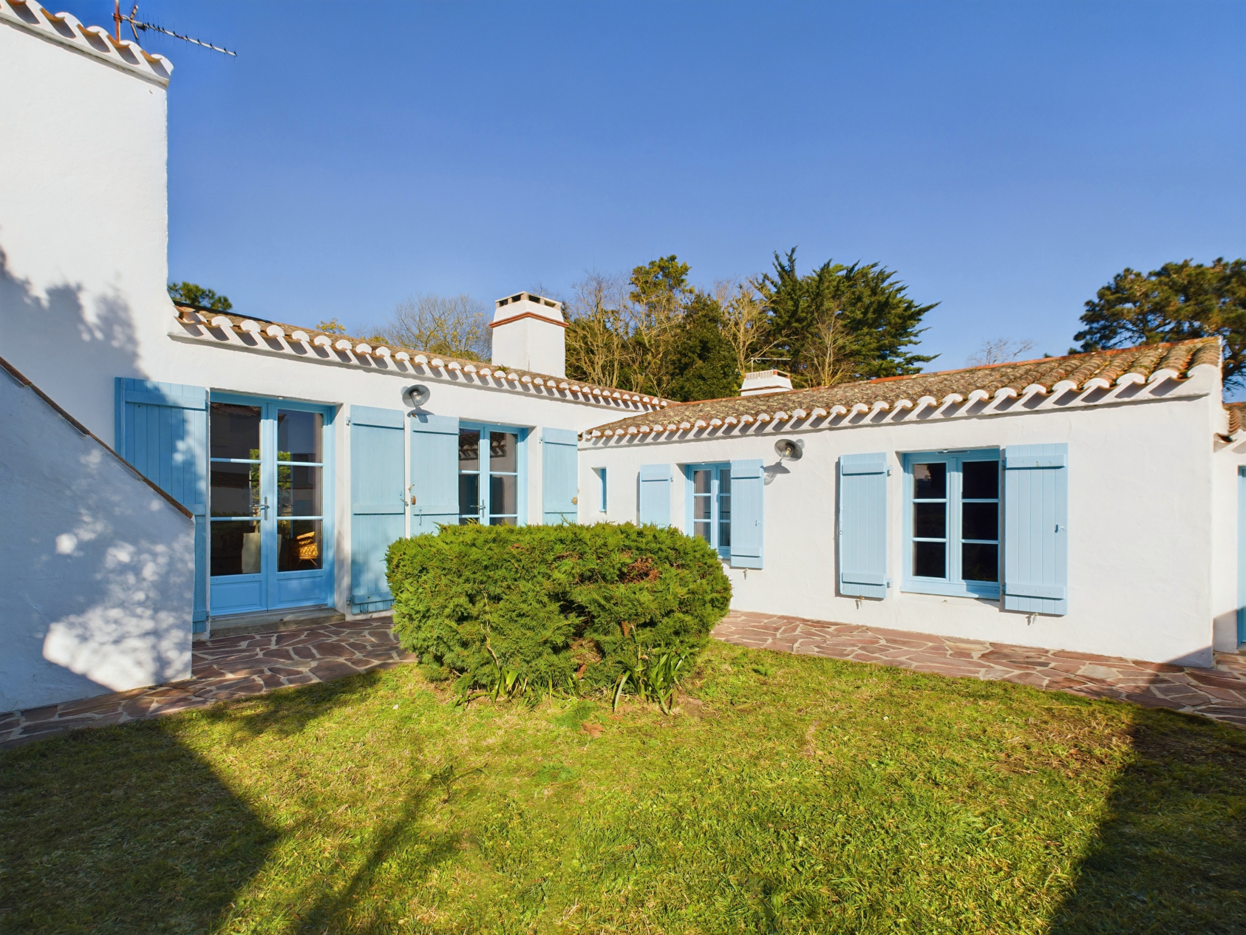 Casa en Noirmoutier-en-l´Ile - A 250 m de la playa de Linière, residencia para 8