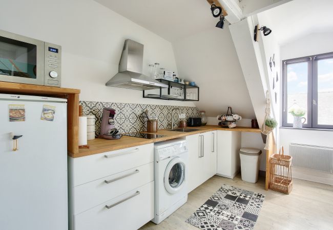 Apartamento en Dinard - Apartamento para 4 200 m de la playa de Prieuré Apartamento en Dinard - Apartamento para 4 200 m de la playa de Prieuré