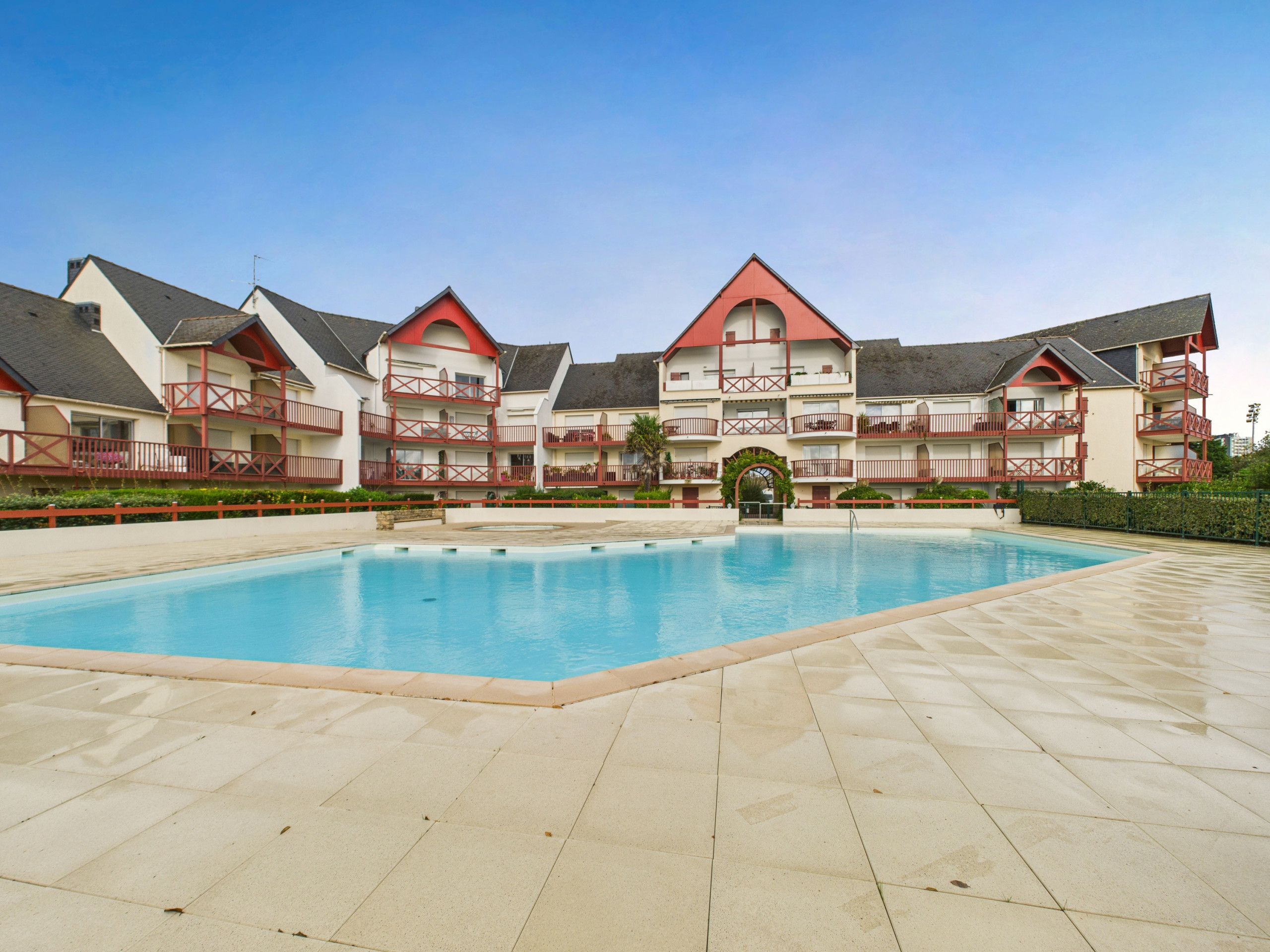 Apartamento en Guérande - Apartamento - balcón con vista - piscina climatizada