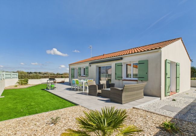 Casa en Saint-Hilaire-de-Riez - Bonita Casa con Exterior para 6 Cerca del Mar