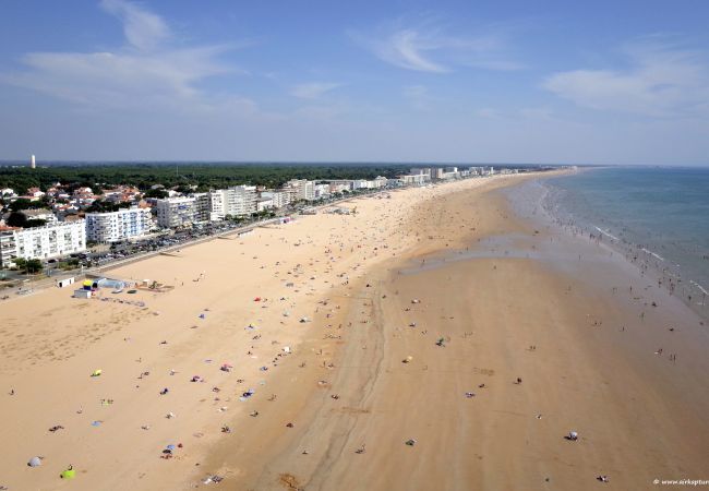 Apartamento en Saint-Hilaire-de-Riez - Vista mar - terraza - 2 adultos y 2 niños Apartamento en Saint-Hilaire-de-Riez - Vista mar - terraza - 2 adultos y 2 niños