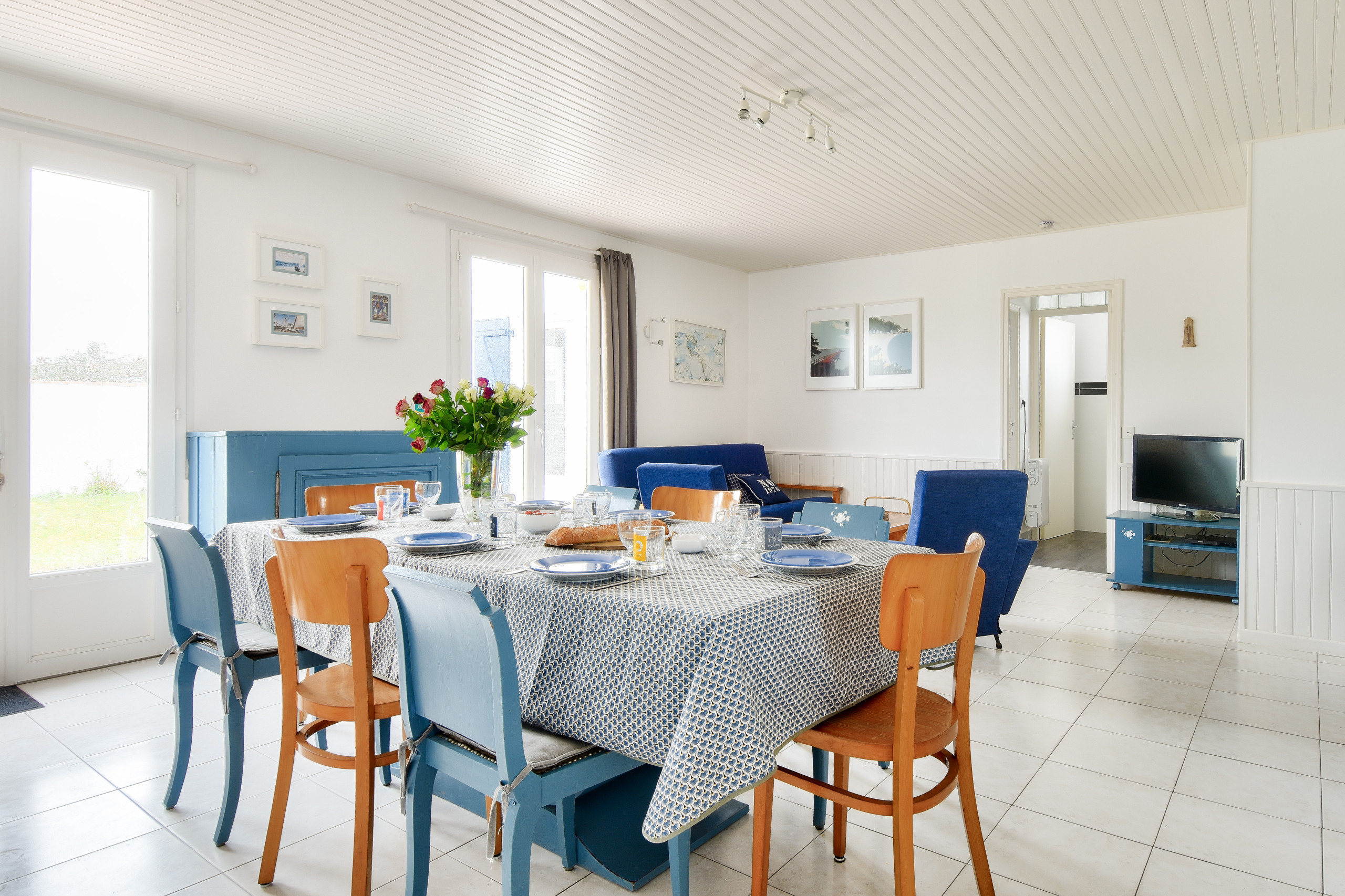 Casa en Noirmoutier-en-l´Ile - Casa para 10 con jardín en Noirmoutier