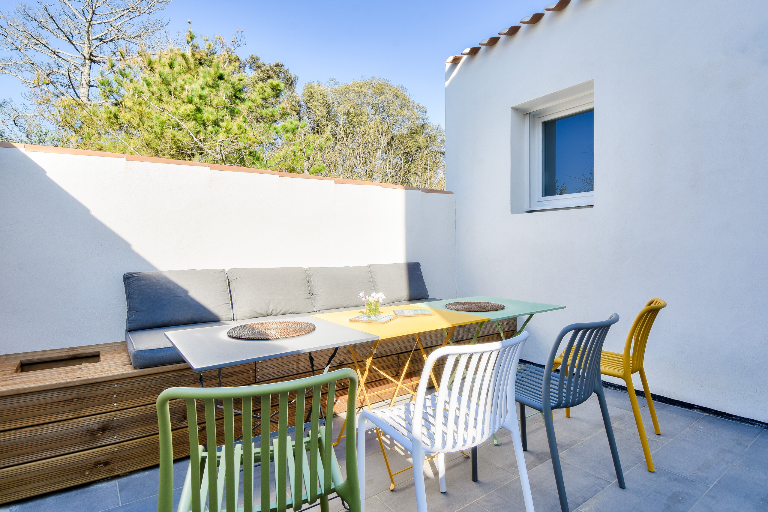 Casa en La Guérinière - Preciosa casa para 8 - 300m de la playa - Terraza