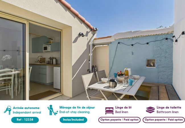 Casa en Les Sables-d´Olonne - A 700 m de la playa – Terraza – Casa para 4 personas Casa en Les Sables-d´Olonne - A 700 m de la playa – Terraza – Casa para 4 personas
