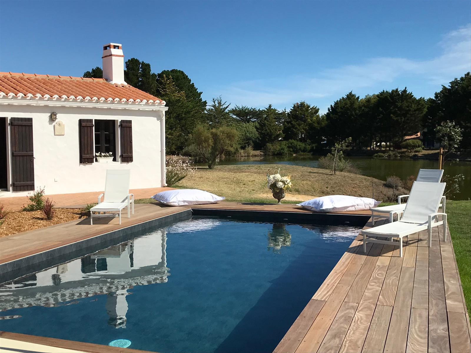 Casa en Noirmoutier-en-l´Ile - Villa para 10 con piscina y jardín