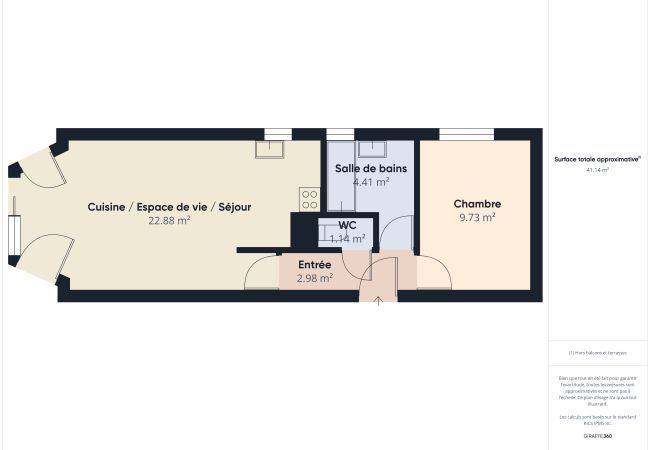 Apartamento en Saint-Gilles-Croix-de-Vie - Apartamento para 4 a 700 m de la Grande Plage Apartamento en Saint-Gilles-Croix-de-Vie - Apartamento para 4 a 700 m de la Grande Plage