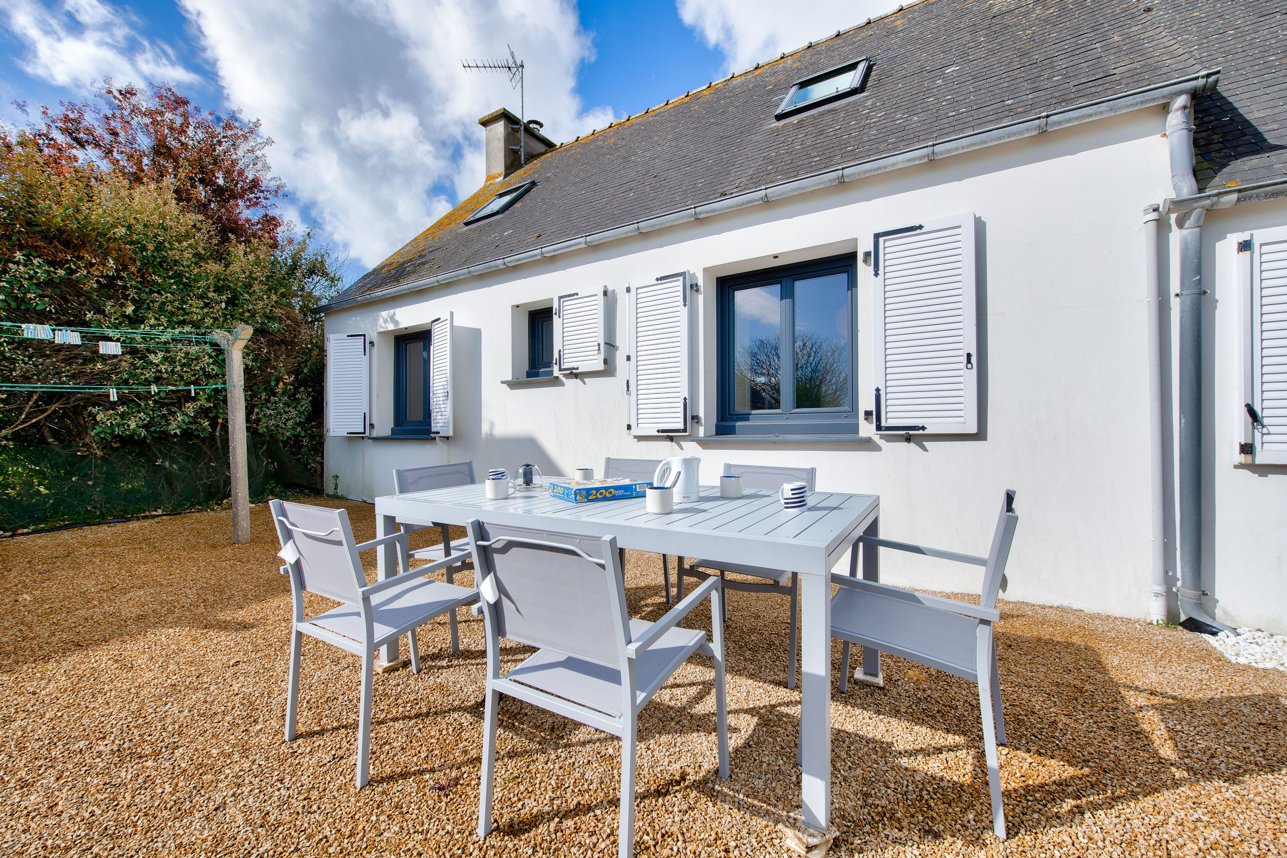 Casa en Guissény - Casa para 6 personas con terraza y jardín