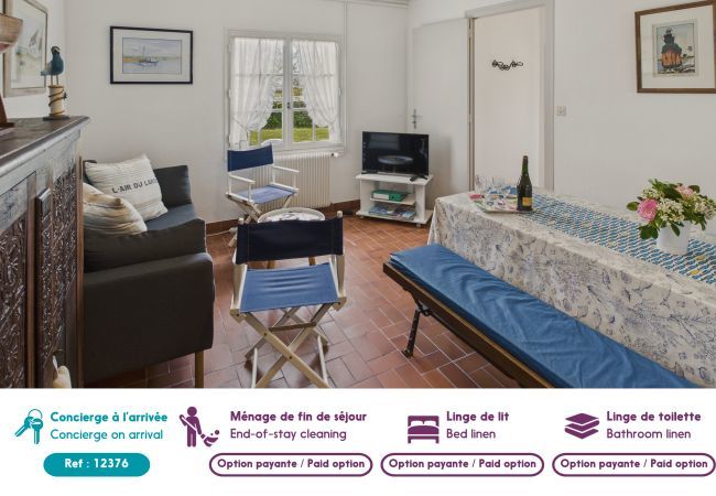 Casa en Le Guilvinec - La Frégate – Para 4 en una choza con Jardín Casa en Le Guilvinec - La Frégate – Para 4 en una choza con Jardín