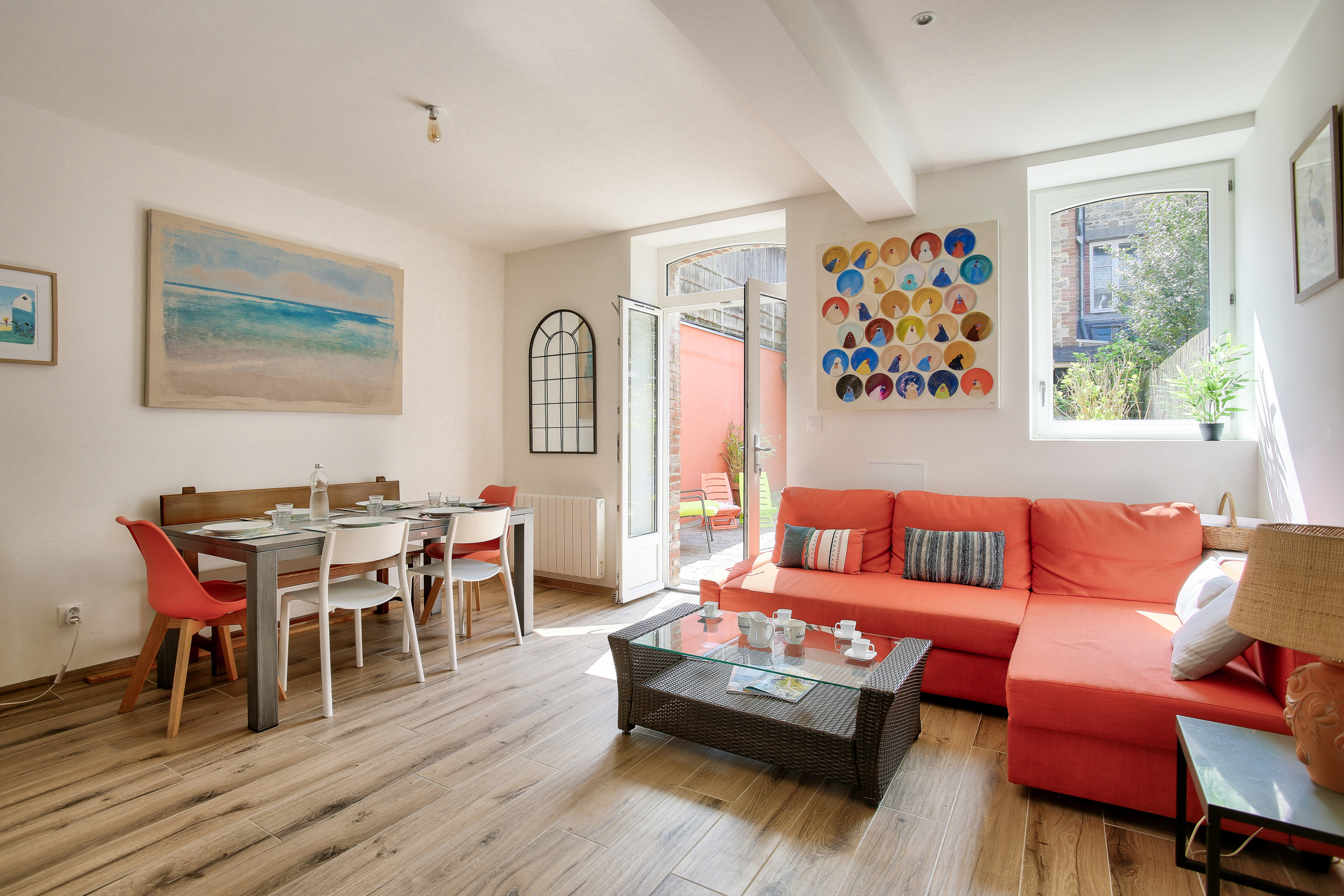 Casa en Dinard - 250 m playa Prieuré – jardín – casa para 6