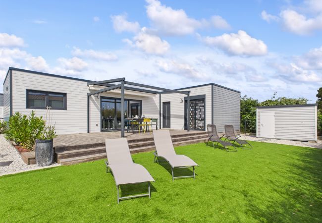Chalet en Bretignolles-sur-Mer - Chalet para 6 - Piscina climatizada - Terraza Chalet en Bretignolles-sur-Mer - Chalet para 6 - Piscina climatizada - Terraza