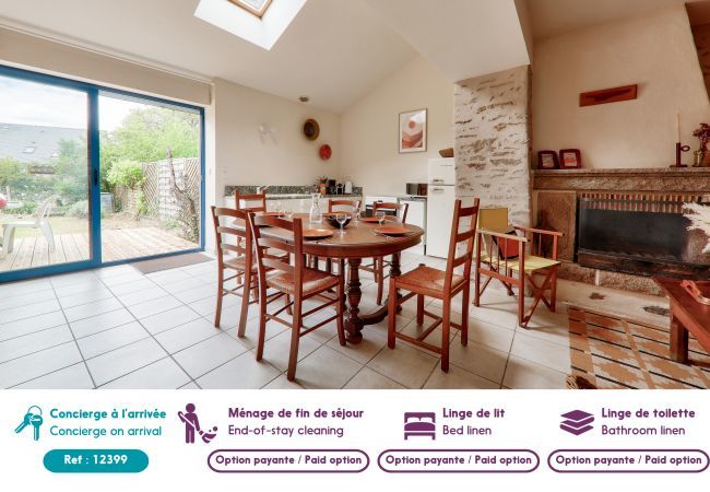 Casa en Saint-Gildas-de-Rhuys - Casa para 6 adultos/2 niños con jardín Casa en Saint-Gildas-de-Rhuys - Casa para 6 adultos/2 niños con jardín