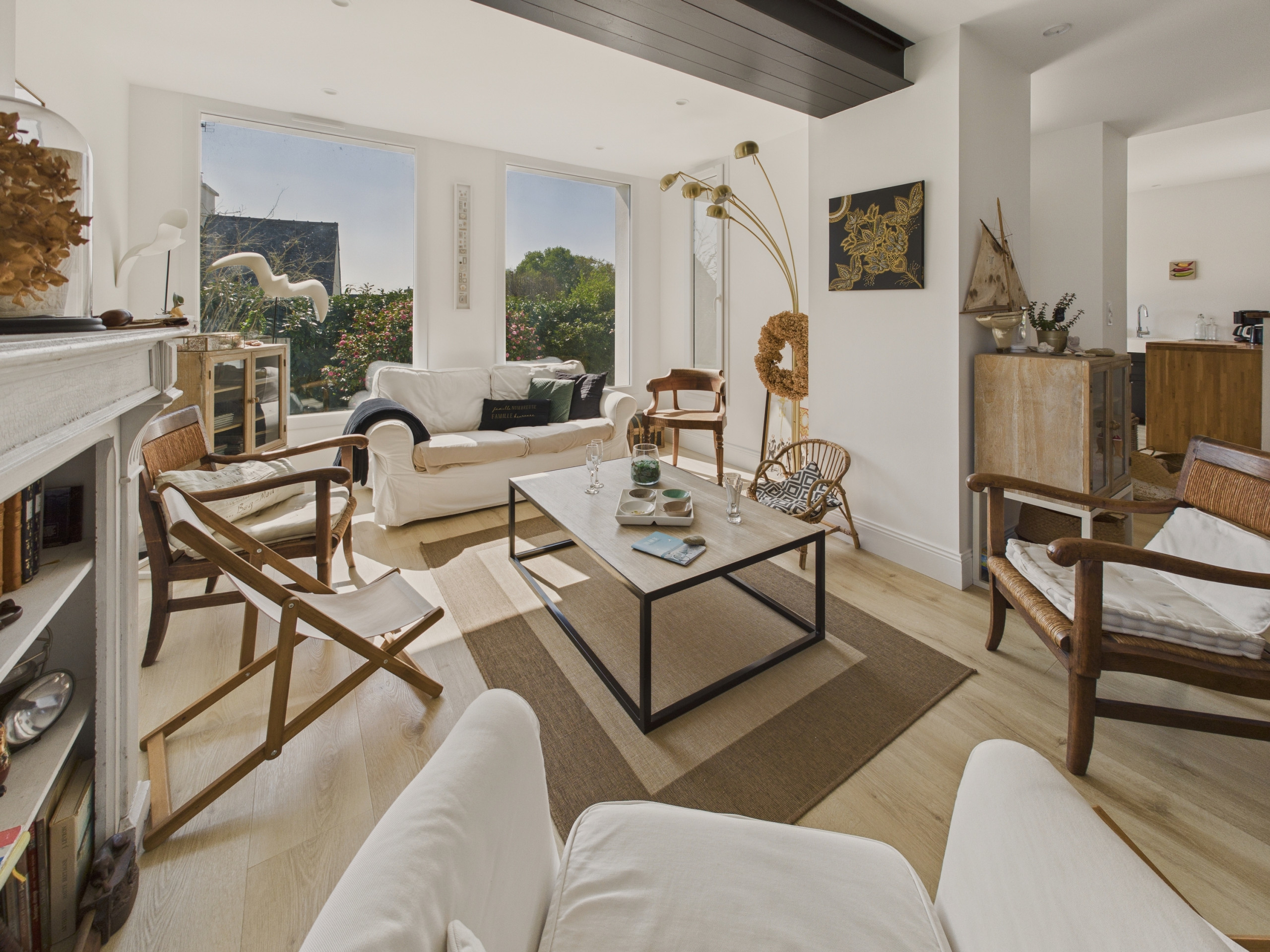 Casa en Fouesnant - Casa con jardín para 4 adultos y 2 niños