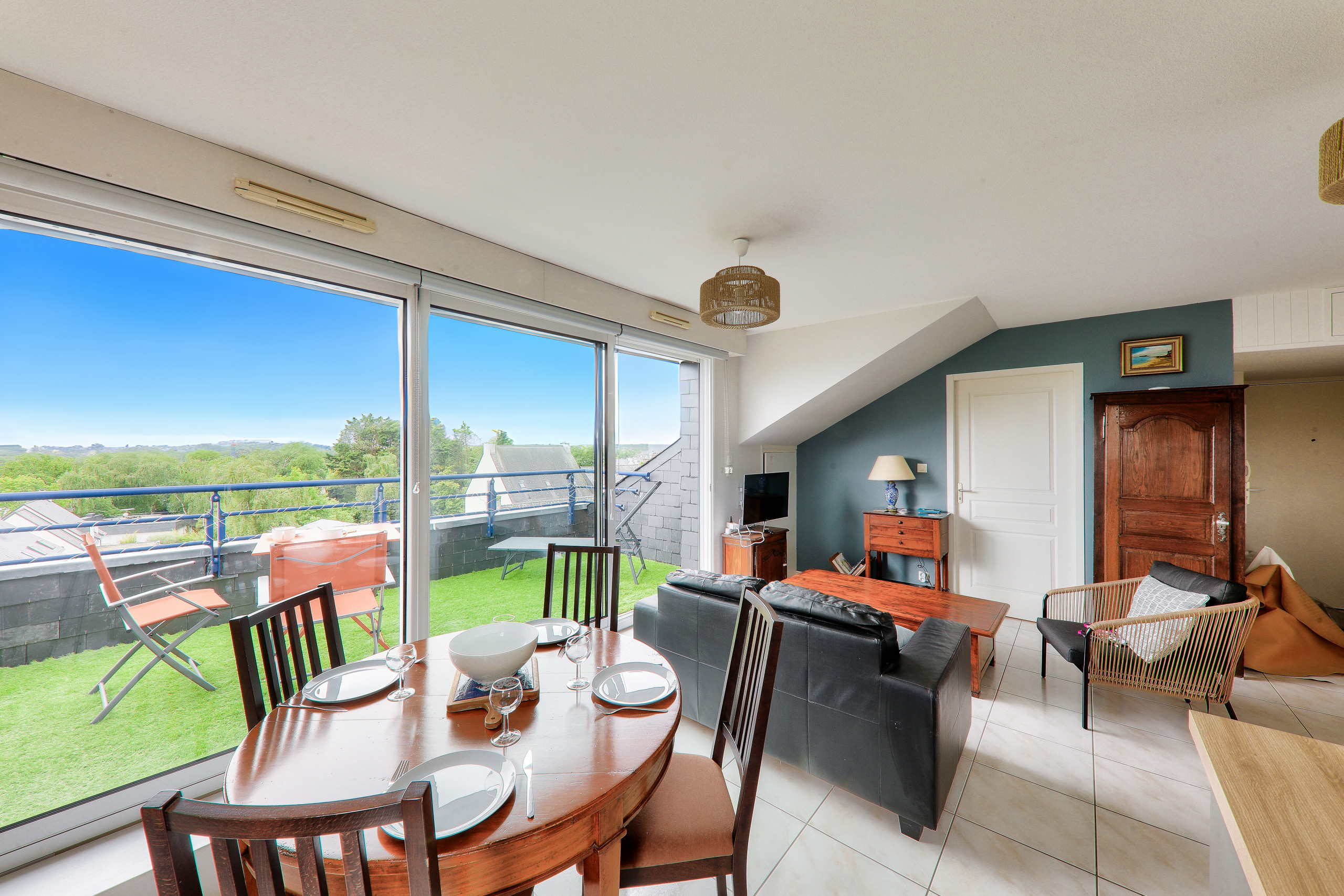 Apartamento en Sarzeau - Apartamento para 4 con balcón grande