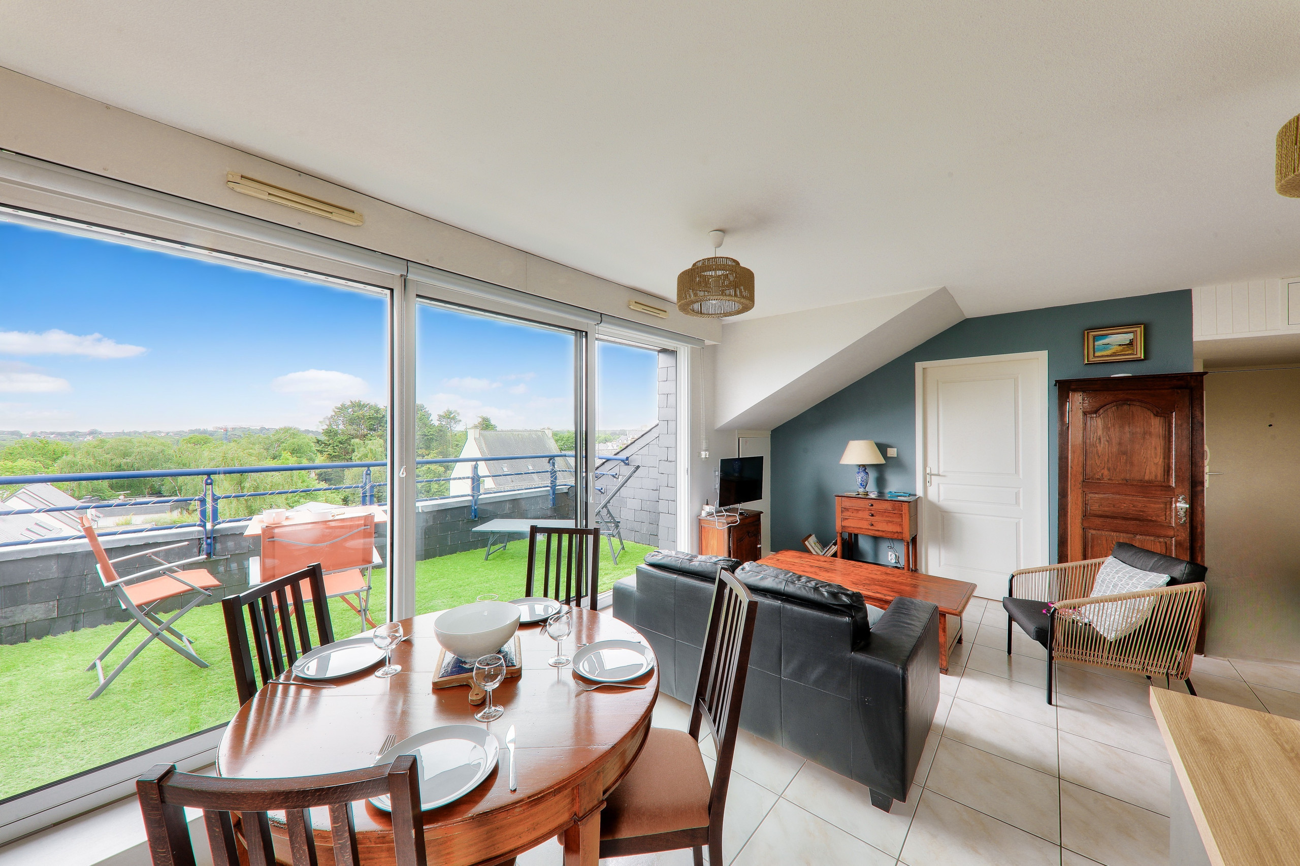 Apartamento en Sarzeau - Apartamento para 4 con balcón grande