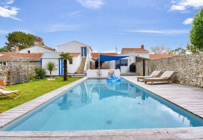 Casa en La Guérinière - Piscina climatizada, jardín, 8 adultos y 2 niños Casa en La Guérinière - Piscina climatizada, jardín, 8 adultos y 2 niños