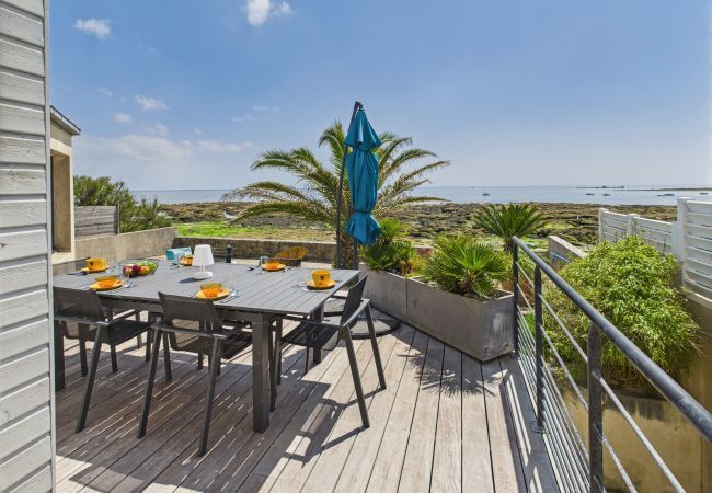 Casa en Loctudy - Casa frente al mar para 6 en Larvor Casa en Loctudy - Casa frente al mar para 6 en Larvor