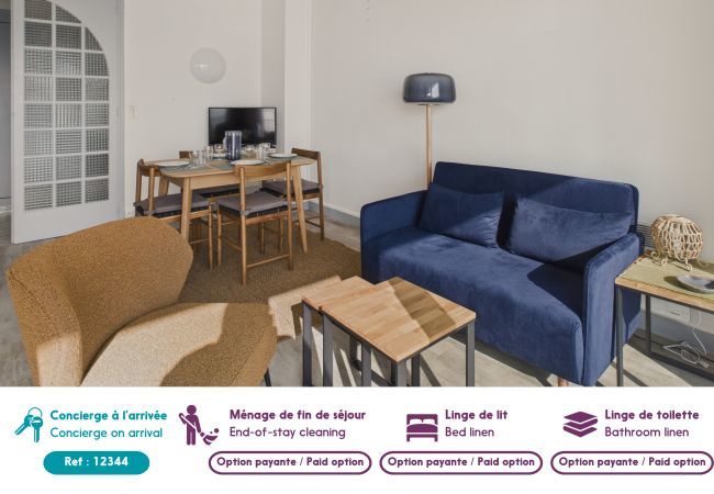 Apartamento en Le Pouliguen - Balcón frente al mar para 4 personas Apartamento en Le Pouliguen - Balcón frente al mar para 4 personas