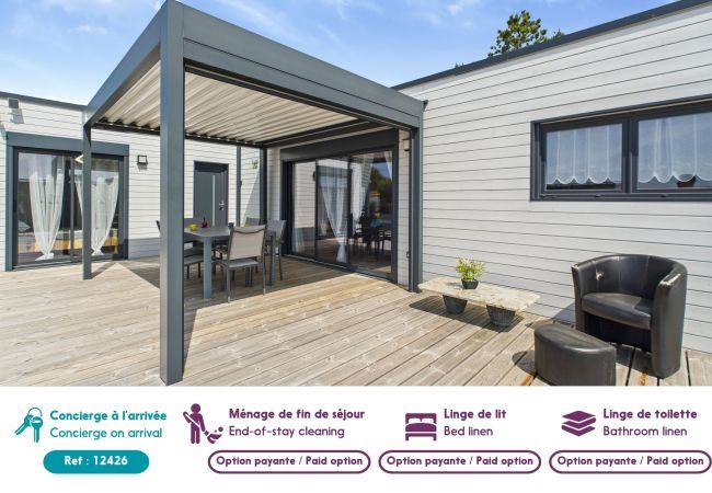 Chalet en Bretignolles-sur-Mer - Chalet para 6 , residencia con piscina Chalet en Bretignolles-sur-Mer - Chalet para 6 , residencia con piscina