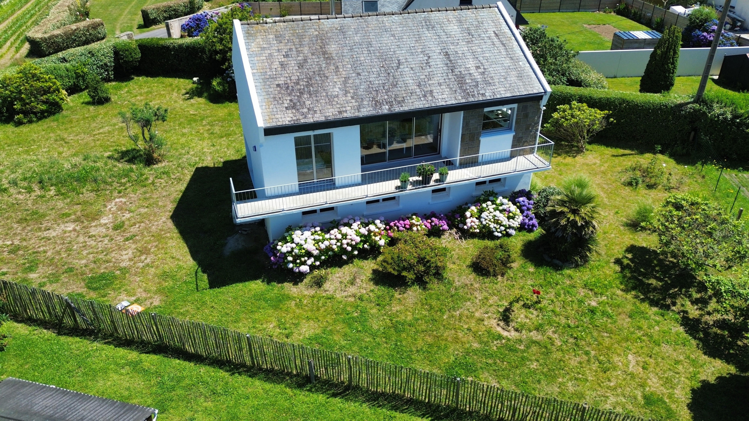 Casa en Plouguerneau - Vistas al mar – Casa para 6 con balcón – Jardín