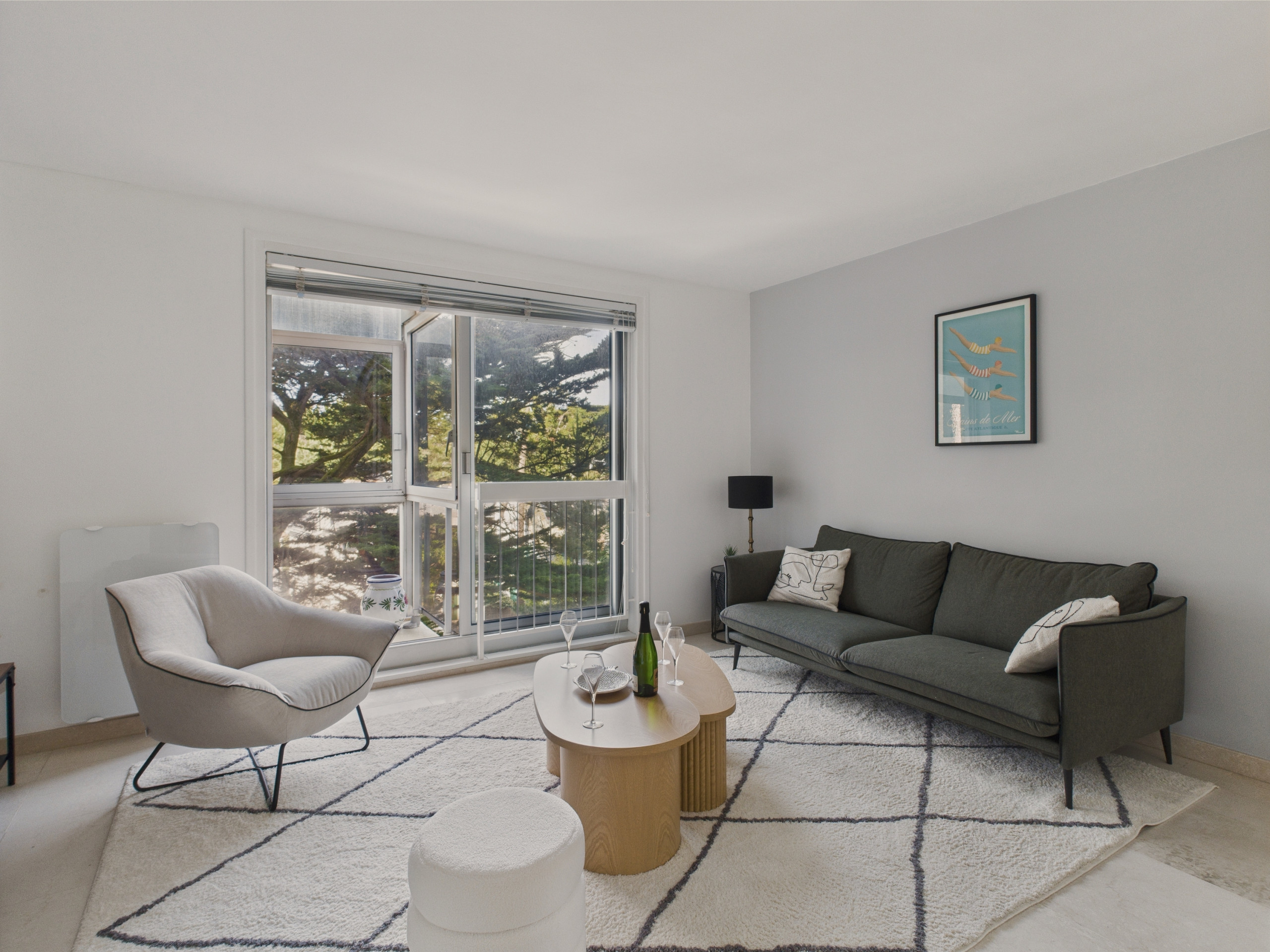 Apartamento en La Baule-Escoublac - A 350m de la playa, apartamento para 2 - balcón