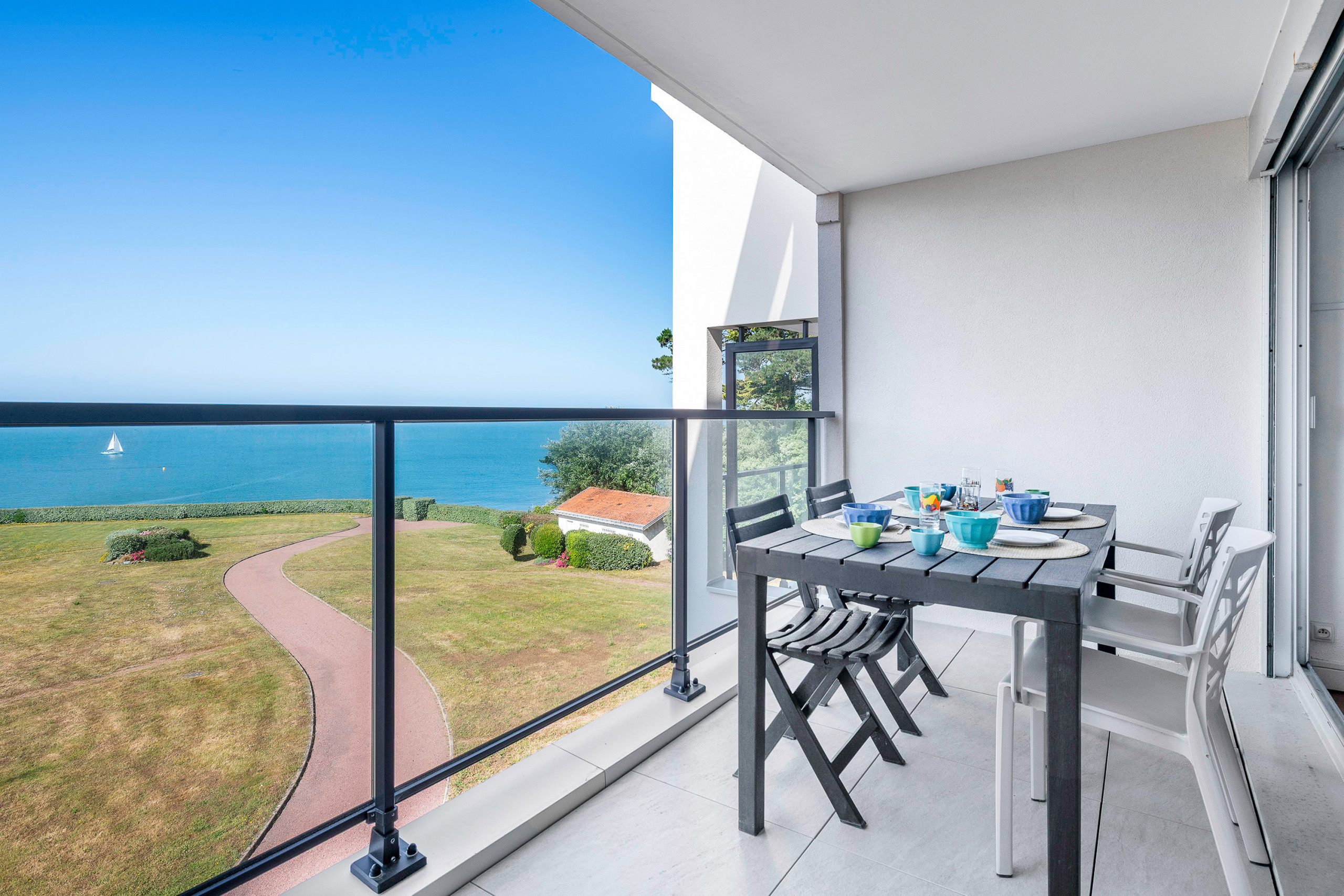 Apartamento en Pornic - Apartamento en primera línea de mar para 4