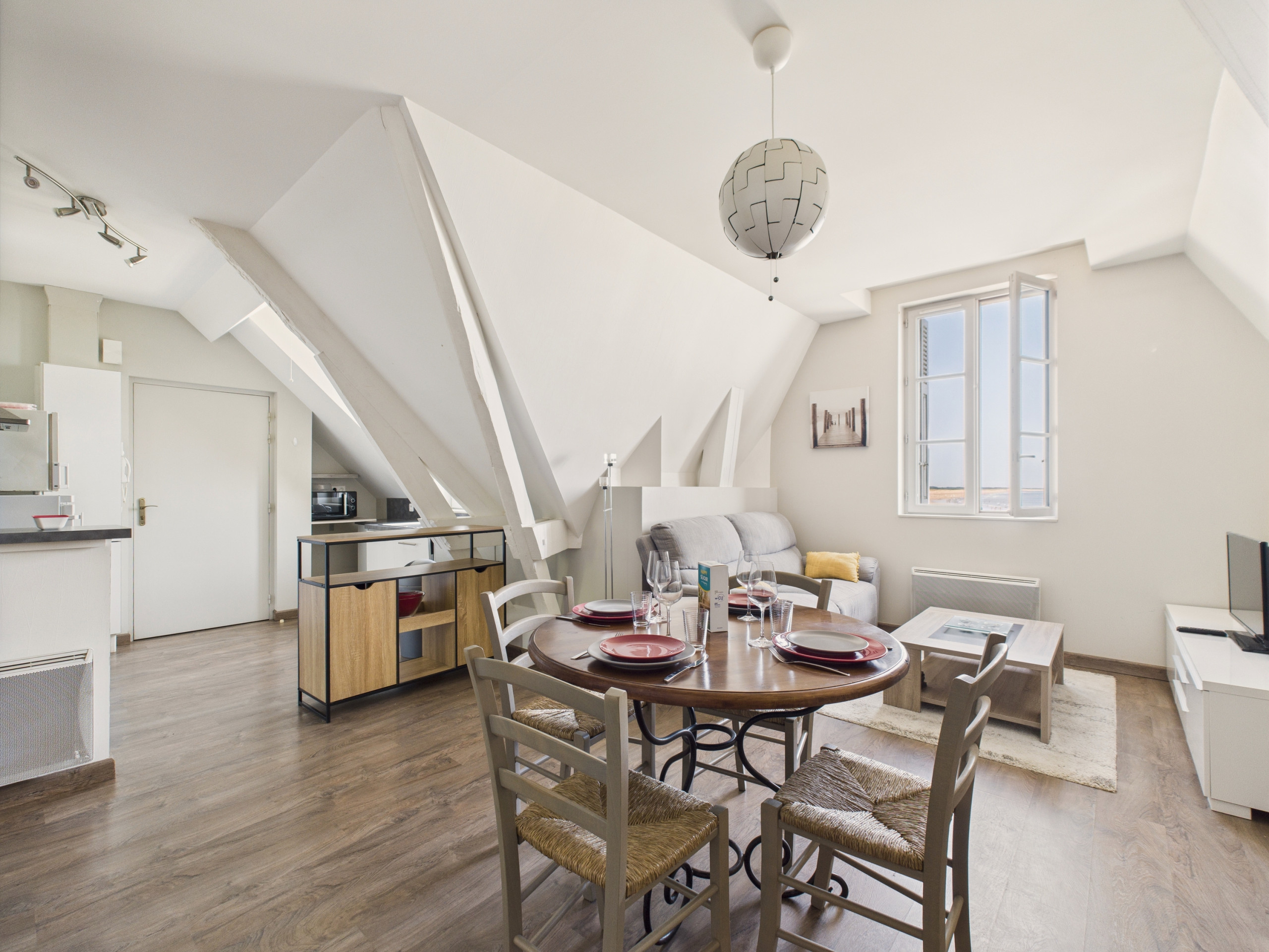 Apartamento en Saint-Gilles-Croix-de-Vie - Apartamento para 4 con vista al mar