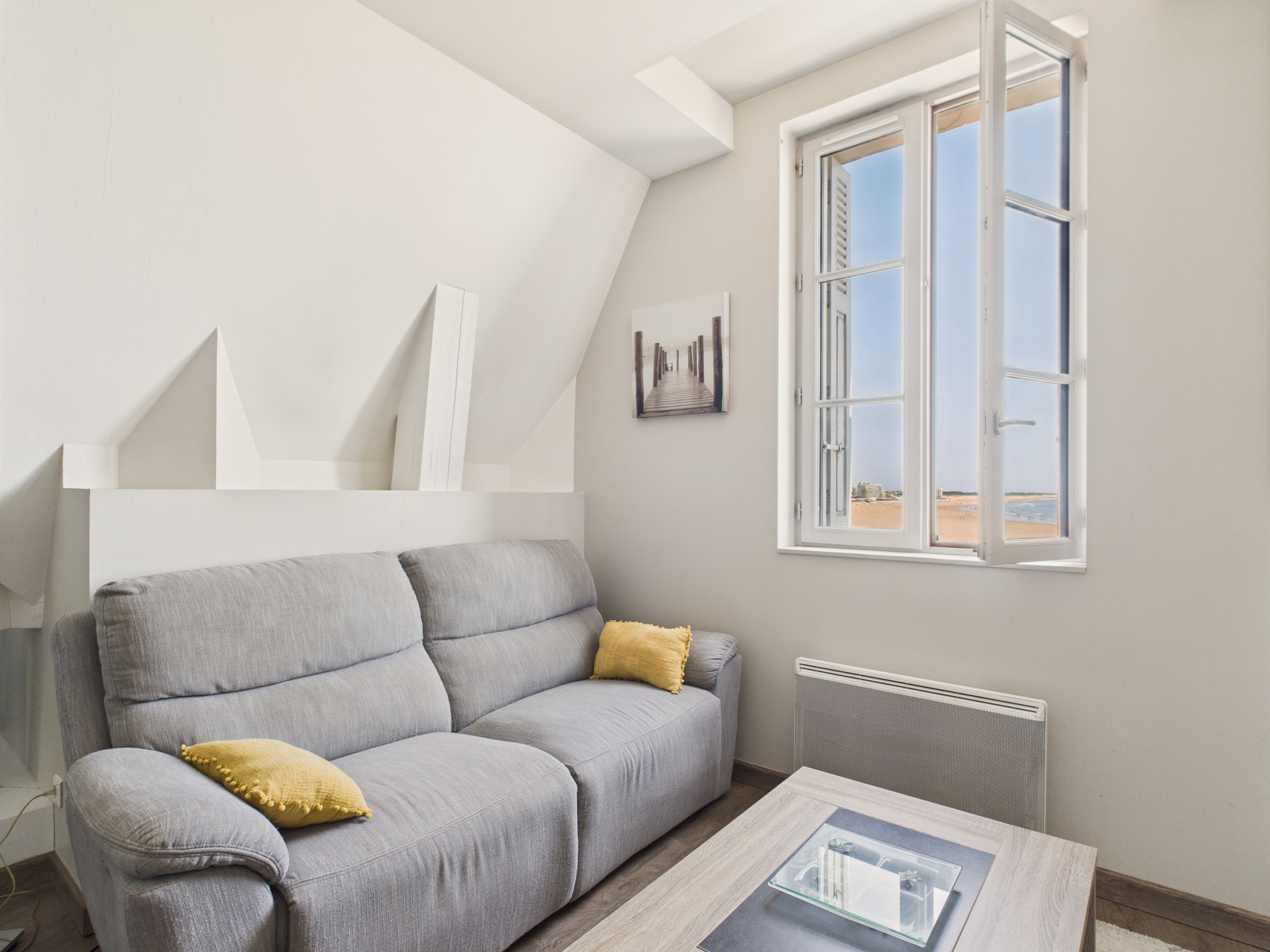 Apartamento en Saint-Gilles-Croix-de-Vie - Apartamento para 4 con vista al mar