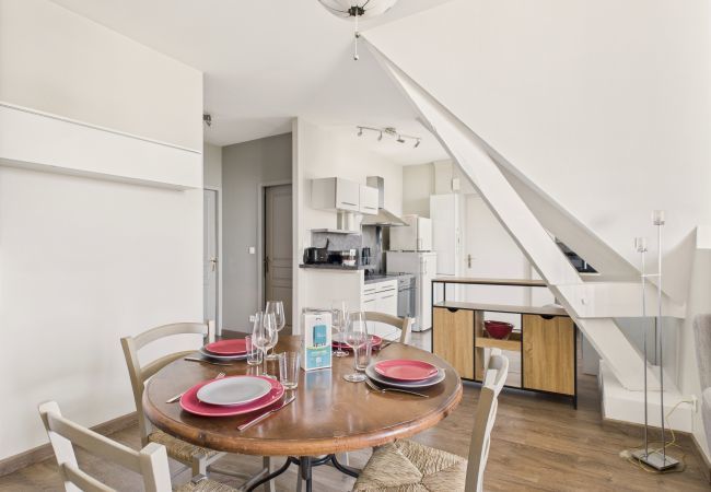 Apartamento en Saint-Gilles-Croix-de-Vie - Apartamento para 4 con vista al mar Apartamento en Saint-Gilles-Croix-de-Vie - Apartamento para 4 con vista al mar