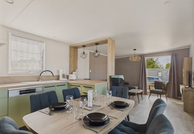 Chalet en Saint-Gilles-Croix-de-Vie - Chalet con piscina para 4 adultos / 2 niños Chalet en Saint-Gilles-Croix-de-Vie - Chalet con piscina para 4 adultos / 2 niños