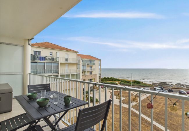 Apartamento en Saint-Hilaire-de-Riez - Frente al mar – Apartamento para 4 con balcón Apartamento en Saint-Hilaire-de-Riez - Frente al mar – Apartamento para 4 con balcón