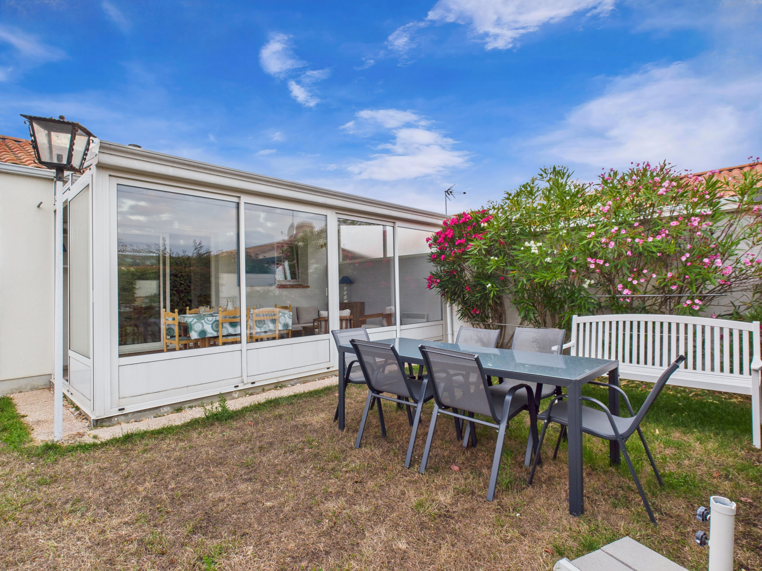 Casa en Saint-Hilaire-de-Riez - Jardín y terraza - Casa para 6 en St Gilles