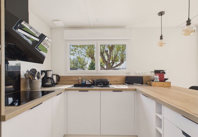 Chalet en Saint-Gilles-Croix-de-Vie - Chalet para 6 personas con piscina compartida Chalet en Saint-Gilles-Croix-de-Vie - Chalet para 6 personas con piscina compartida