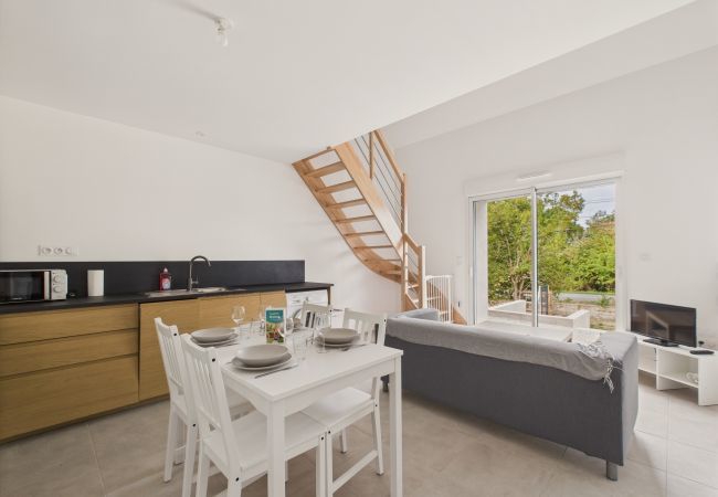 Apartamento en Saint-Jean-de-Monts - Apartamento para 4 en St-Jean-de-Mont - Jardín