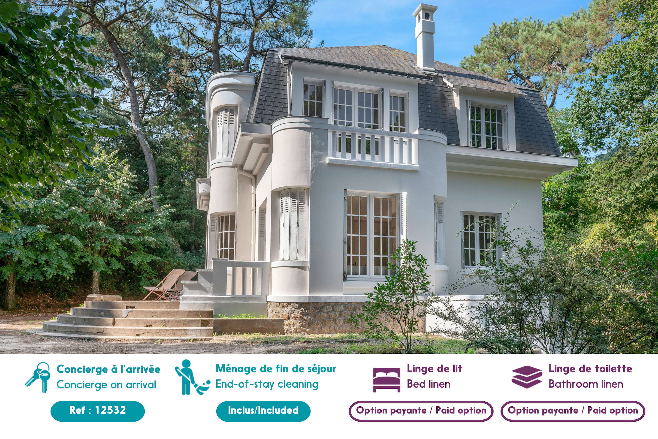 Casa en Saint-Brevin-les-Pins - Casa para 9 personas a 450m de la playa