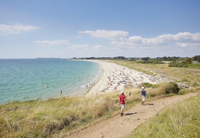 Casa en Saint-Gildas-de-Rhuys - Vista al mar – Playa a 500m – Casa nueva para 10 Casa en Saint-Gildas-de-Rhuys - Vista al mar – Playa a 500m – Casa nueva para 10