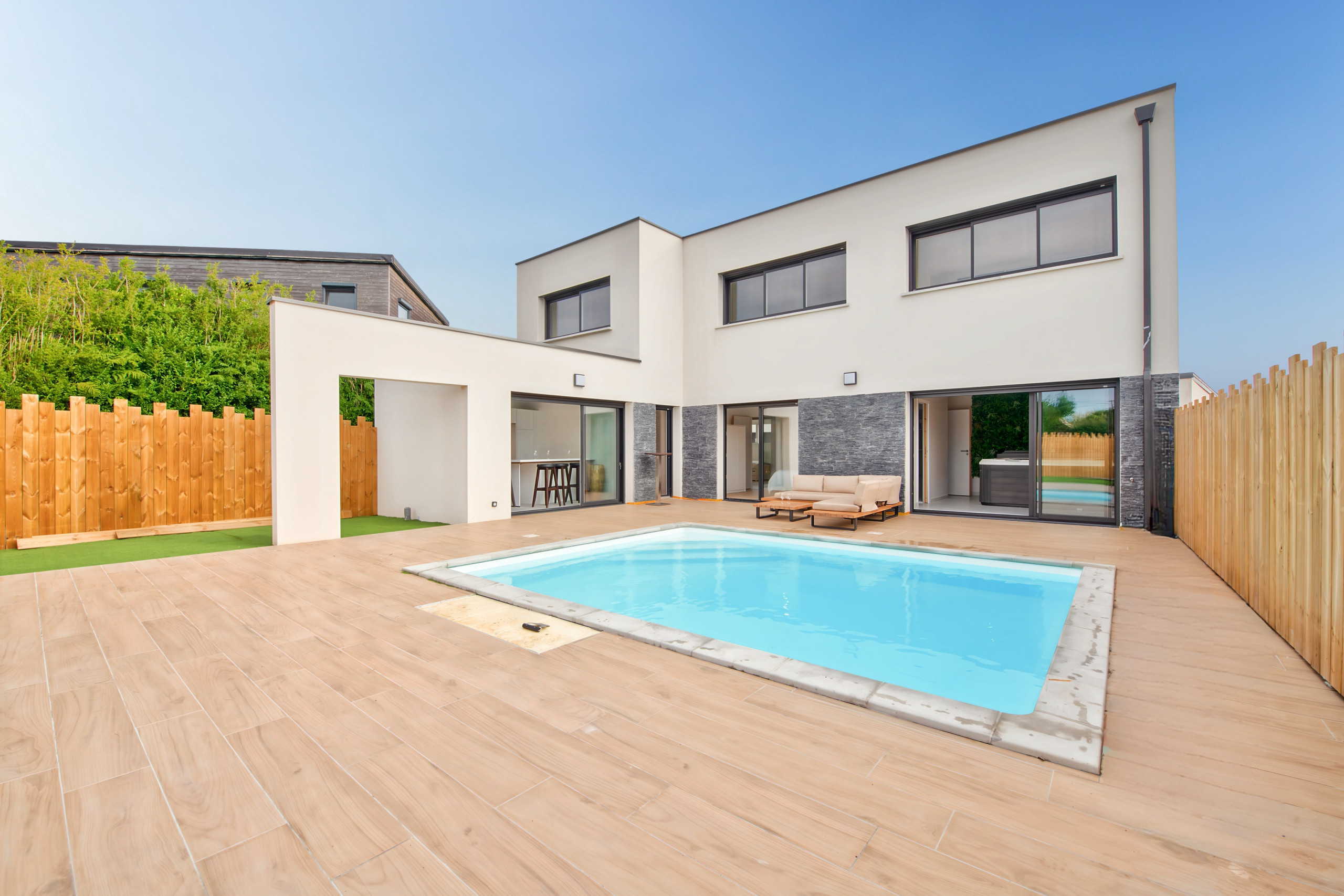 Casa en Plouguerneau - Villa para 9 - Piscina climatizada - Jacuzzi