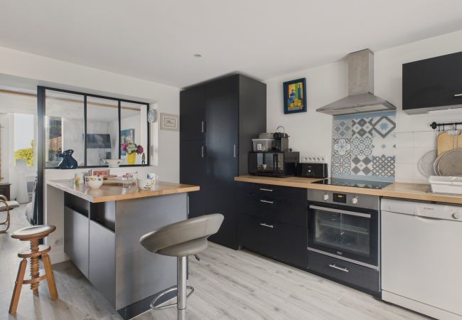 Casa en Pornichet - Les Chardons, acceso a la playa, 4 adultos 1 niño Casa en Pornichet - Les Chardons, acceso a la playa, 4 adultos 1 niño