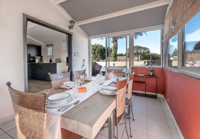 Casa en Saint-Michel-Chef-Chef - A 800 m de la playa, jardín, 4 adultos 1 niño Casa en Saint-Michel-Chef-Chef - A 800 m de la playa, jardín, 4 adultos 1 niño