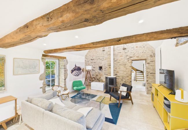 Casa en Baden - Casa con techo de paja para 6 personas con jardín Casa en Baden - Casa con techo de paja para 6 personas con jardín