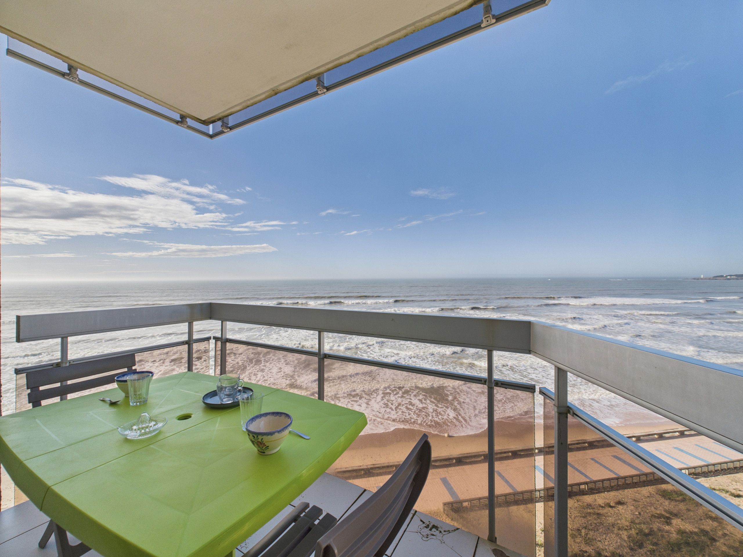 Apartamento en Saint-Gilles-Croix-de-Vie - Alojamiento para 4 con magníficas vistas al mar