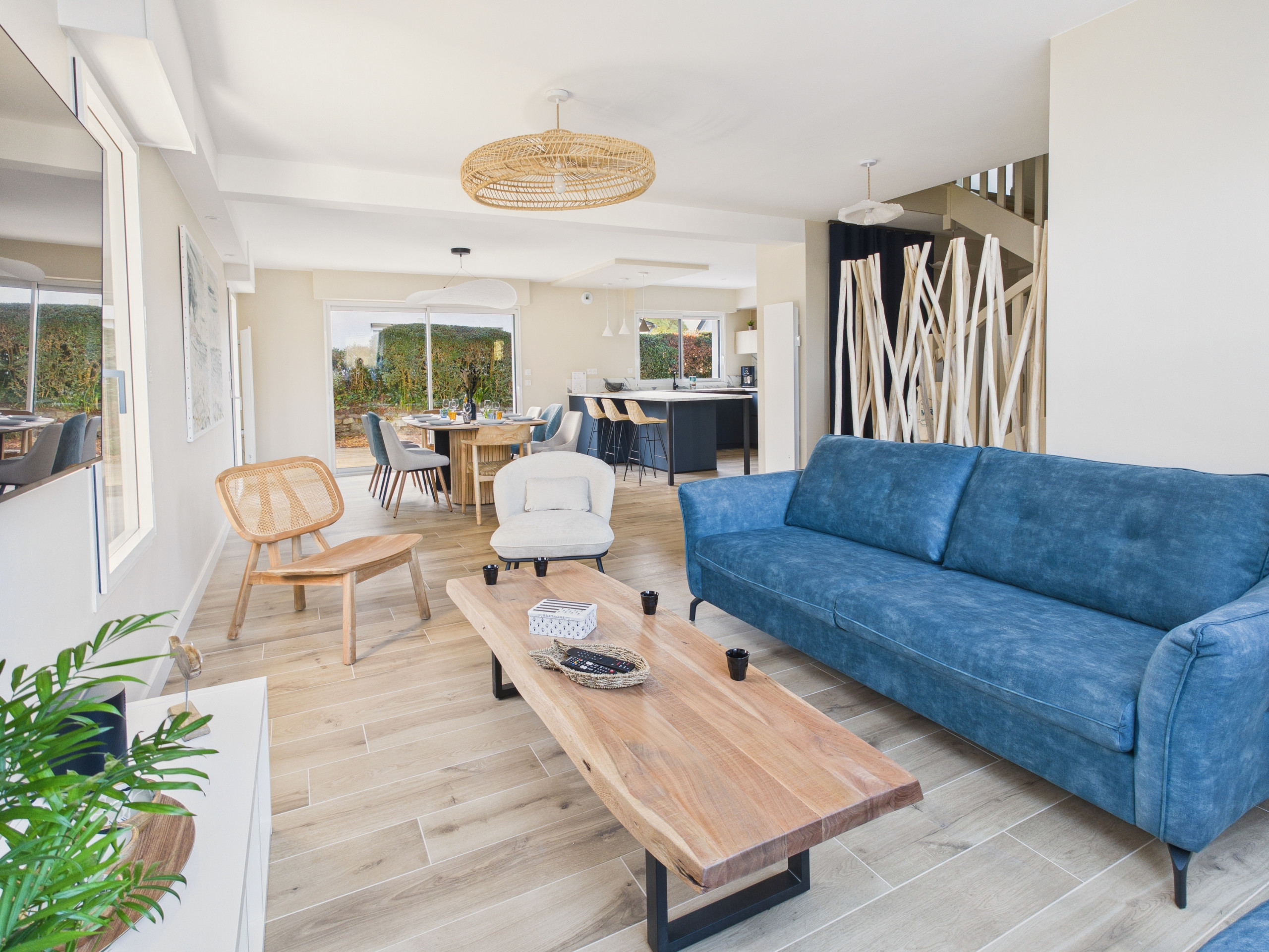 Casa en Fouesnant - A 100 m de la playa – Casa para 8 con jardín 