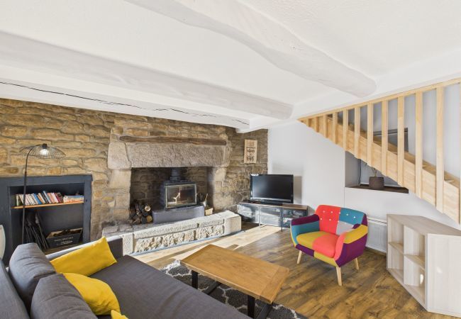 Casa en Ploemel - Pleno centro – Gran casa para 10 con jardín