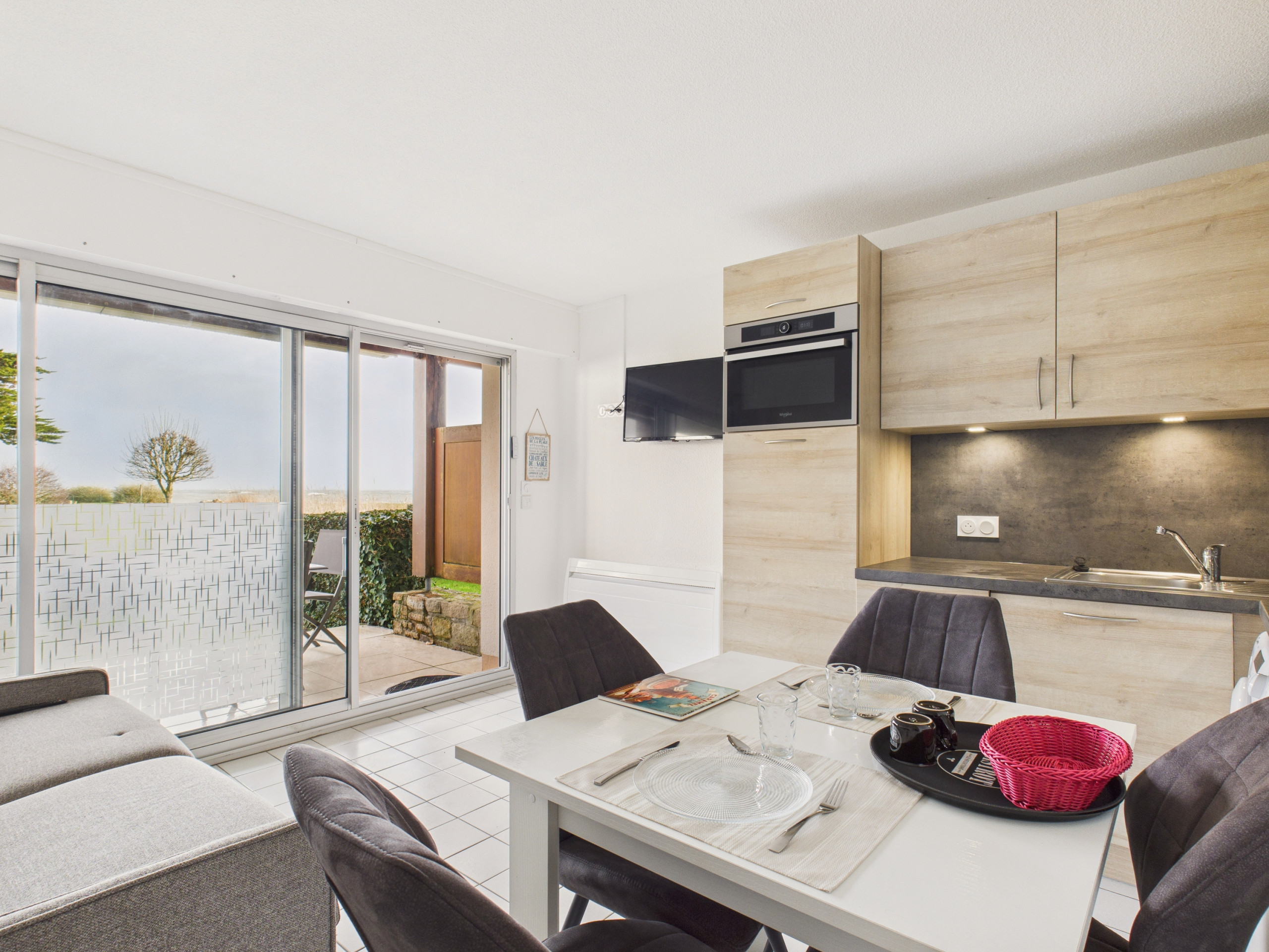 Apartamento en Sarzeau - Vista al mar – Apartamento para 4 con terraza