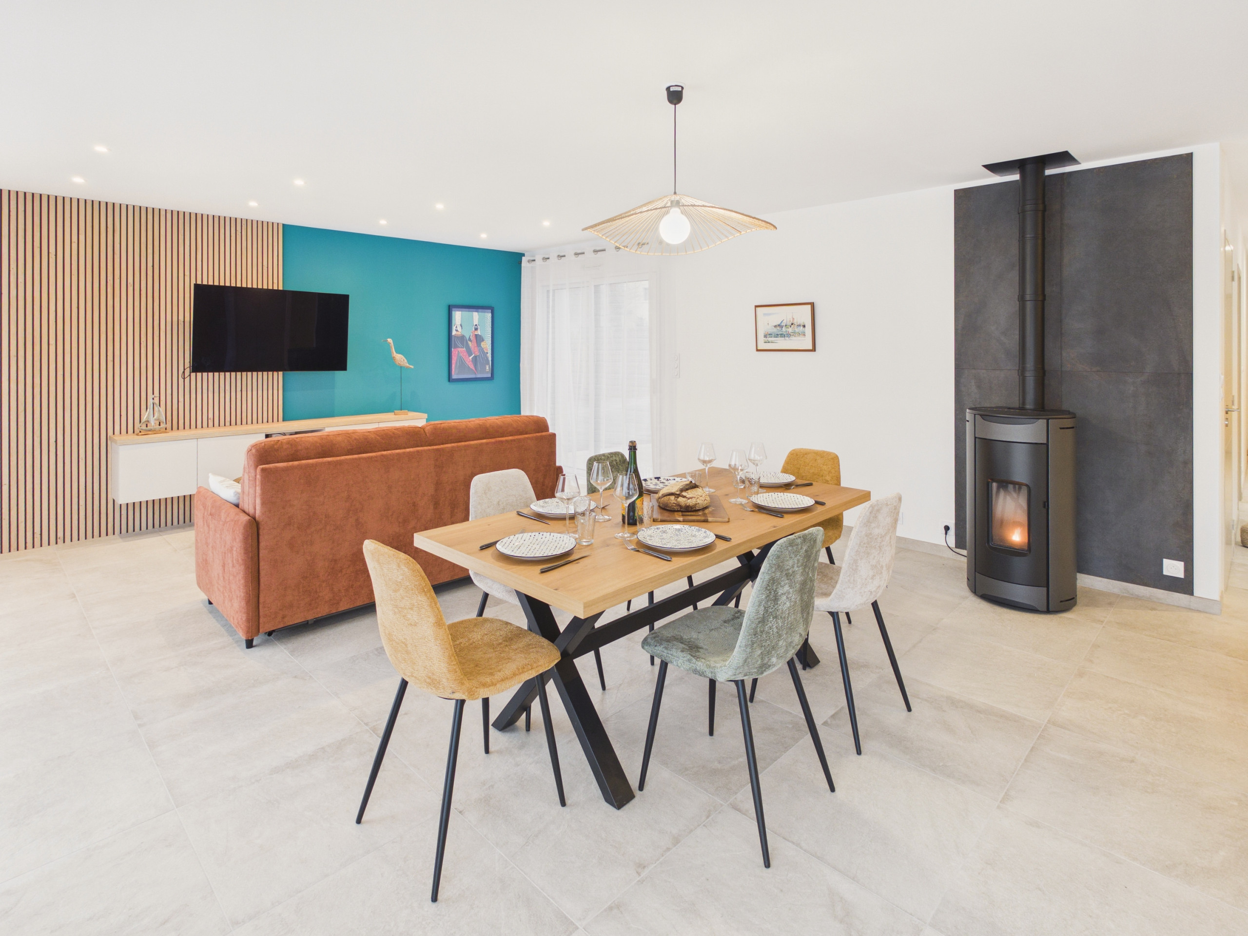 Casa en Plonéour-Lanvern - Casa nueva para 6 personas con jardín y terraza